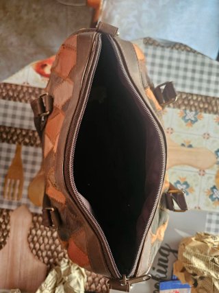 Bolso elegante patchwork mujer