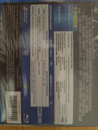 Blu-ray Vengadores: Endgame (Español)
