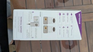 Kit PLC Netgear Powerline 1200 PLP1200 Gigabit