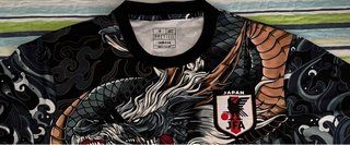 Camiseta Adidas Japón Dragón Talla S