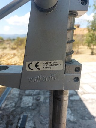 SOPORTE DE COLUMNA PARA TALADRO WOLFCRAFT