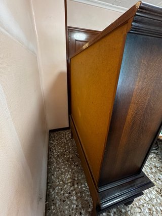Mueble Francés Vintage Madera Tallada