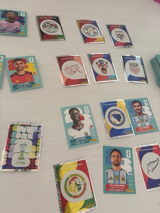 Lote cromos Mundial FIFA 2026