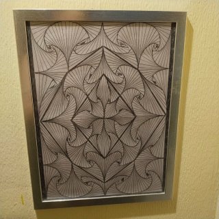 Cuadro Decorativo Geométrico,echo a mano