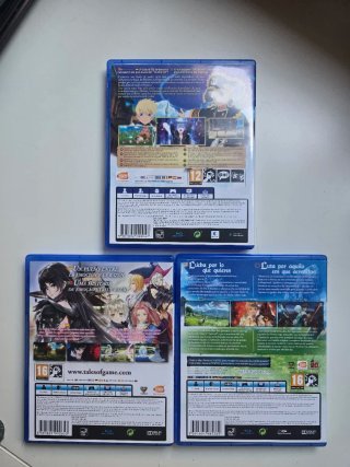 Pack PS4: Tales of Zestiria, Berseria, Vesperia