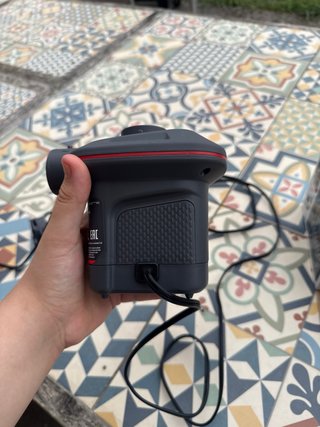 Bomba de aire eléctrica Quick Fill negra