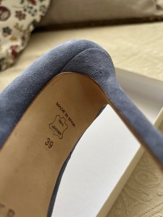 Zapatos tacón L.K. Bennett azul