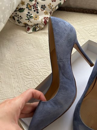 Zapatos tacón L.K. Bennett azul