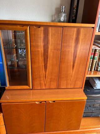 Mueble de salón de madera