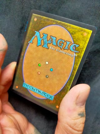 Carta Sol Ring pintada a mano