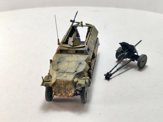 Maqueta Sd.Kfz 251/1 Ausf C Dragon 1/72