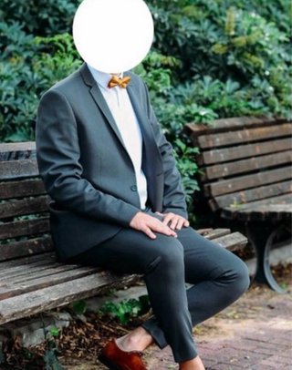 Traje Gris Salvador Dalí Chaqueta y Pantalón