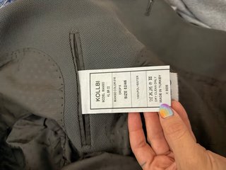 Traje Gris Salvador Dalí Chaqueta y Pantalón