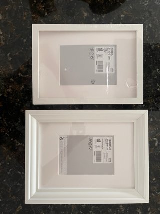 Marcos de fotos IKEA RIBBA y EDSBRUK 21x30 cm
