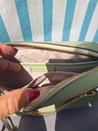 Borsa tracolla Michael Kors verde