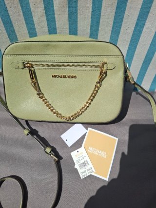 Borsa tracolla Michael Kors verde