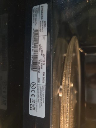 Microondas Integrable Samsung