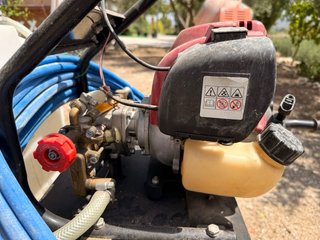 Carretilla de sulfatar/fumigar con motor BaSic