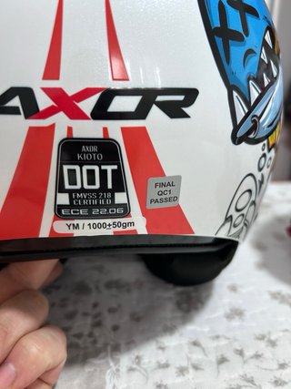 Cascos Moto/Patinete Diseño Dibujos .. M y YM