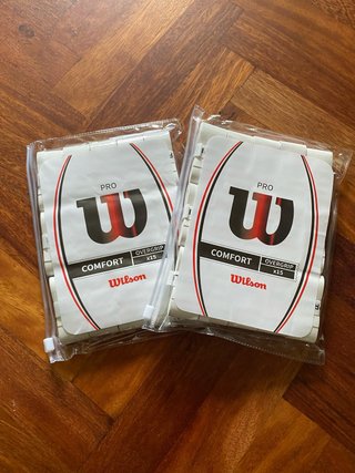 30 Wilson Pro Overgrip blancos tenis padel