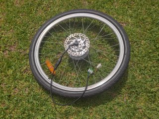 Rueda Trasera Bicicleta 26' Motor Hub 24-36 v.