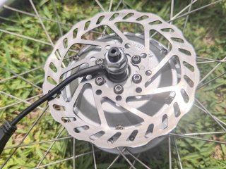 Rueda Trasera Bicicleta 26' Motor Hub 24-36 v.