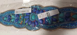 Cinturón bohemio con pedrería