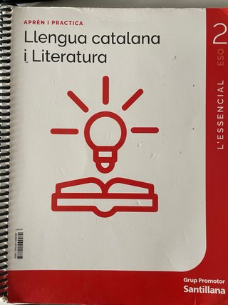 Quaderno Llengua catalana i Literatura 2 ESO Co...