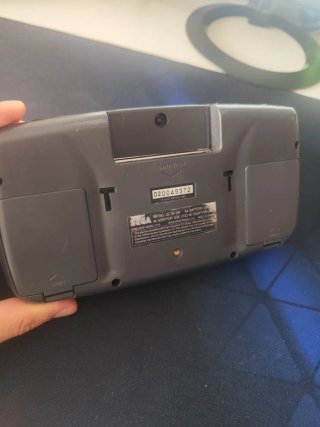 Consola Sega Game Gear Portátil no enciende