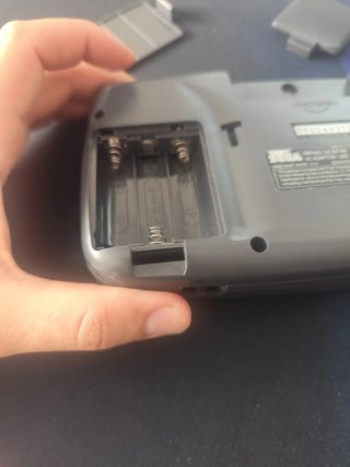 Consola Sega Game Gear Portátil no enciende