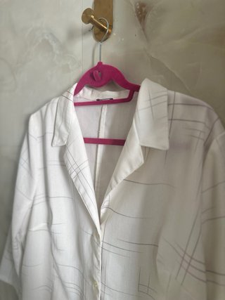 Blusa oversize blanca XXL