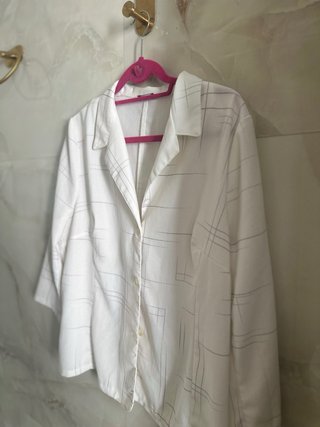 Blusa oversize blanca XXL