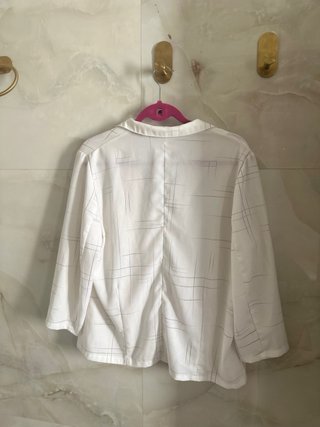 Blusa oversize blanca XXL