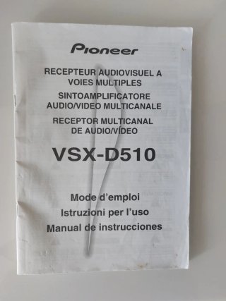 Receptor AV Pioneer VSX-D510 5.1 HOME CINEMA