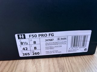 Zapatillas Adidas F50 Pro FG Talla 42