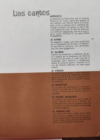 Vinilo Misa Flamenca en Sevilla RCA