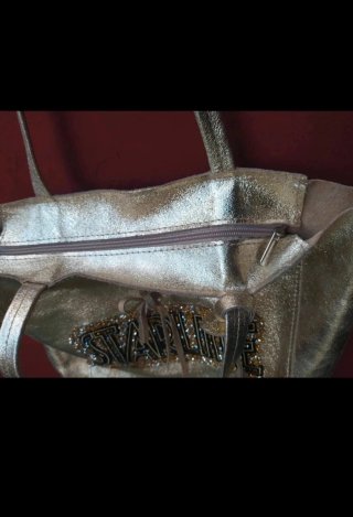 Bolso Starlite Piel Dorado