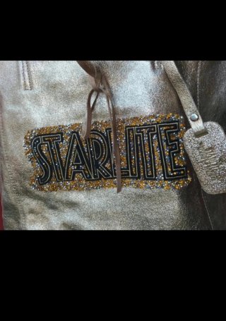 Bolso Starlite Piel Dorado