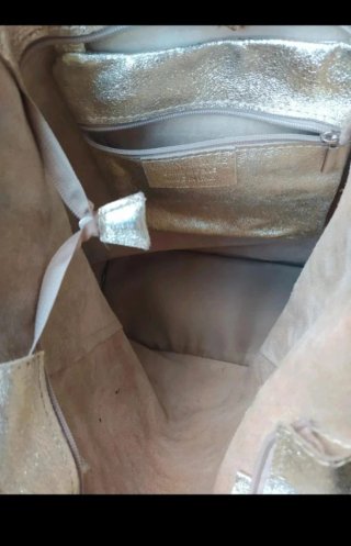 Bolso Starlite Piel Dorado