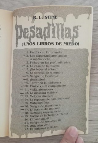 PESADILLAS Nº 55 - MI MEJOR AMIGO ES INVISIBLE