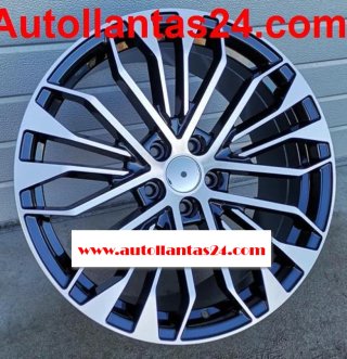Kit 4 llantas para Audi Abu dabi black 18 r809983