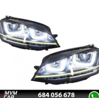 Faros delanteros Led Volkswagen Golf VII 7 Yellow