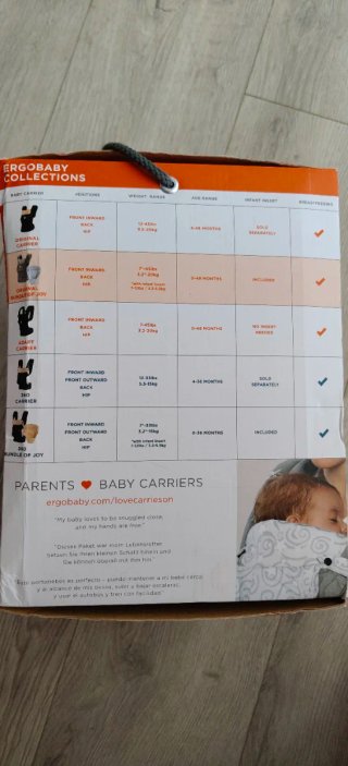 Mochila Portabebés Ergobaby + Accesorios