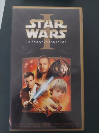 Star Wars I: La Amenaza Fantasma VHS
