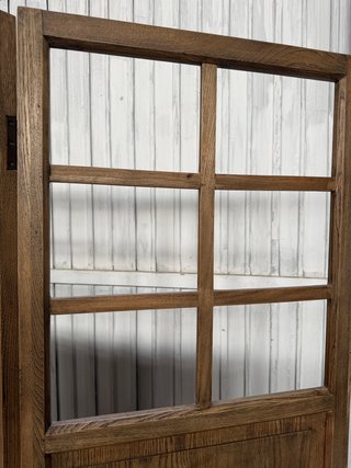 Biombo de madera maciza