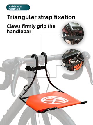 Parrilla Frontal de INSTALACIÓN RÁPIDA para Bici