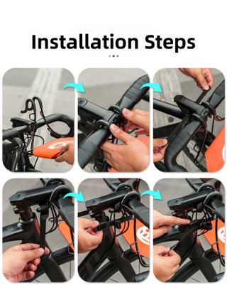 Parrilla Frontal de INSTALACIÓN RÁPIDA para Bici