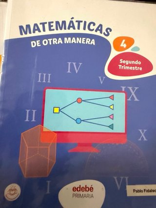 Libros de texto matemáticas 4 primaria edebe