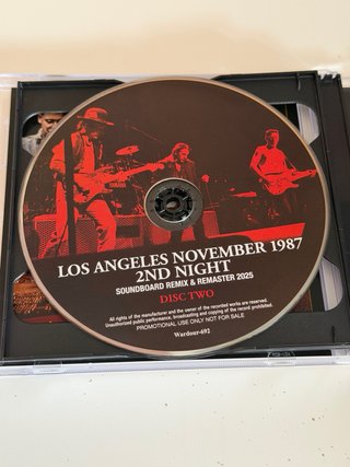U2 Los Angeles November 1987 2CD Japon