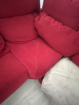 Sofá modular burdeos